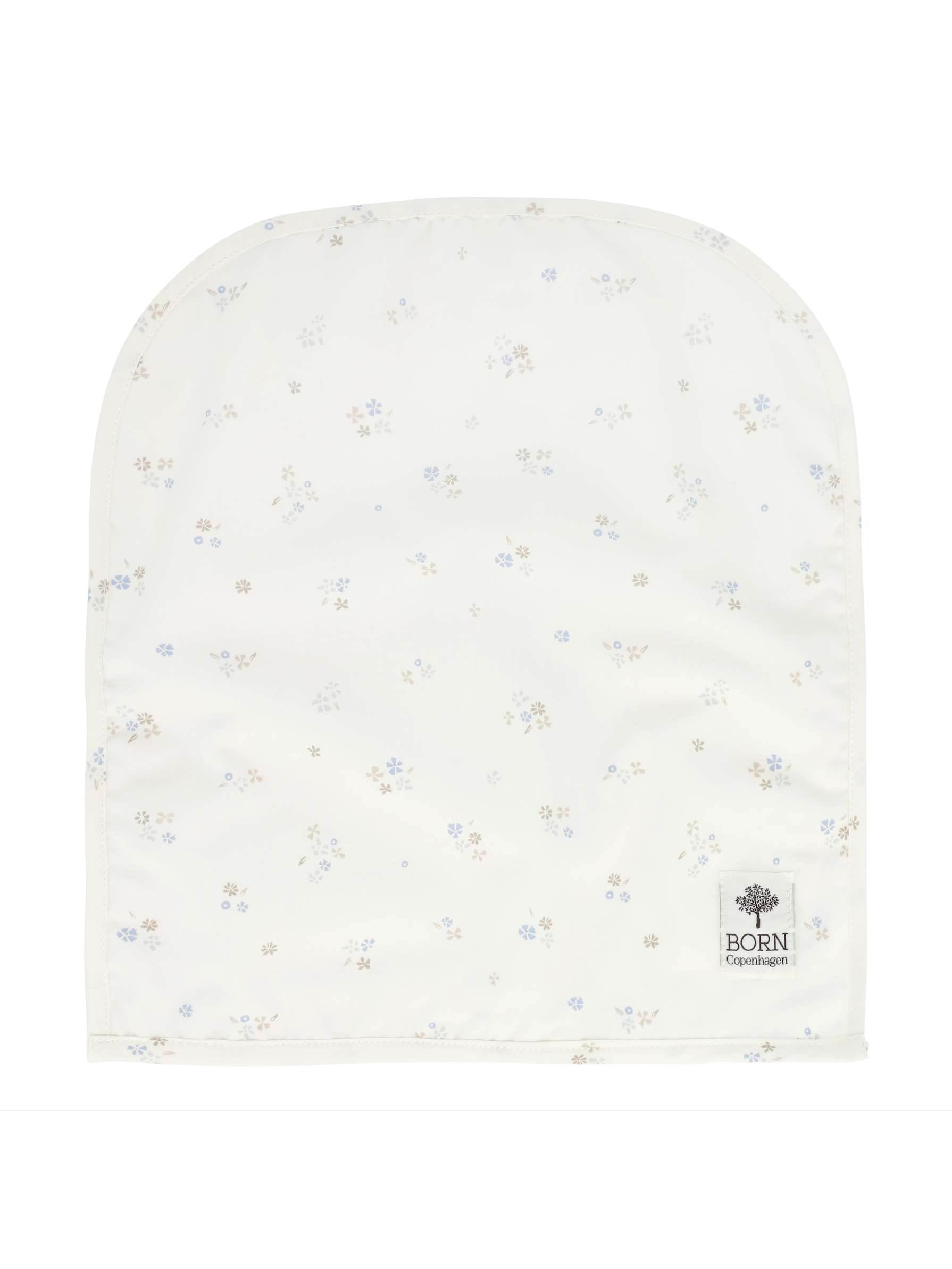Økologisk hovedunderlag til babynest | 35 x 31 cm | BORN Copenhagen, Dark Grey