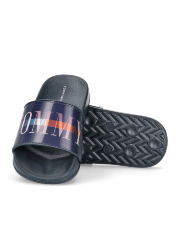 Tommy Hilfiger Badesandaler Blue - Børnesko - Legekammeraten.dk