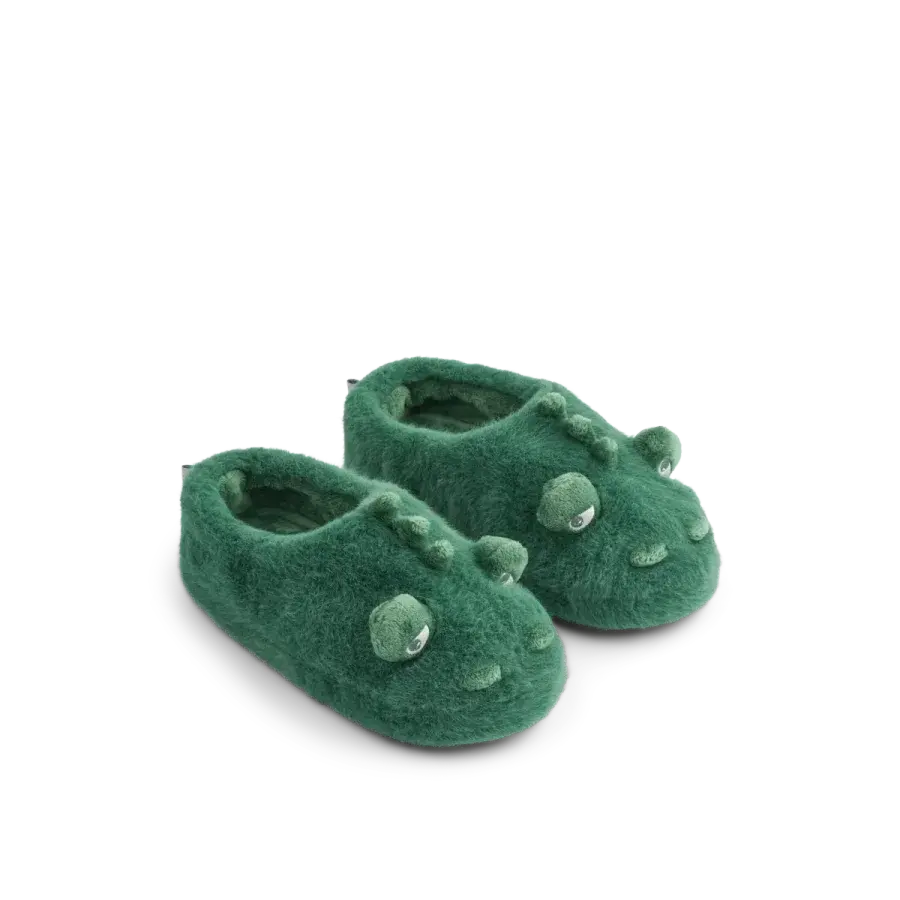 Liewood Aviaja krokodille-hjemmesko, Garden Green produktbilde