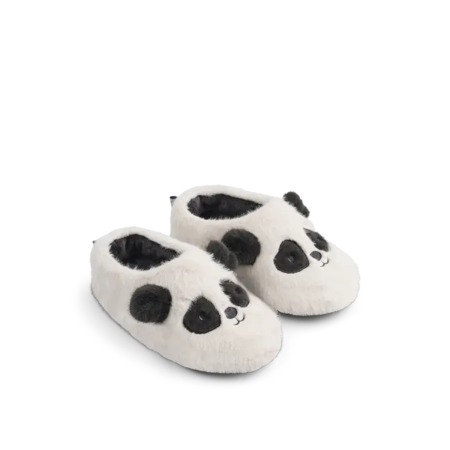 Liewood Aviaja panda-hjemmesko, Sandy/Dark Grey produktbilde