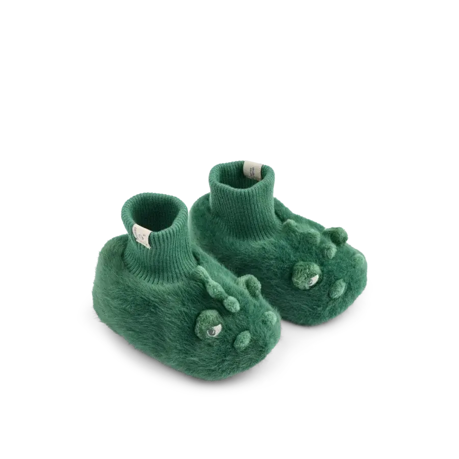 Liewood Beth krokodille-hjemmesko, Garden Green produktbilde